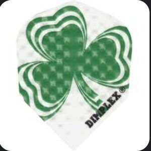 Dimplex Green Shamrock Dart Flight